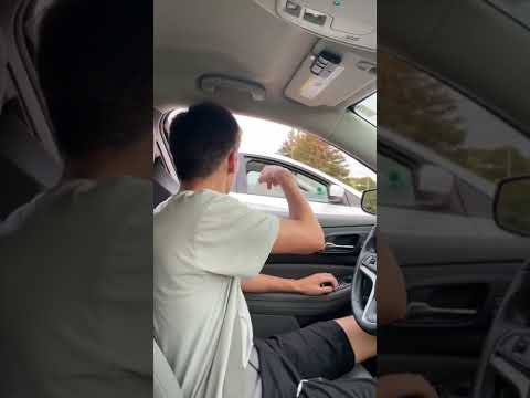 CAR WINDOW PRANK (SECURITY) #shorts