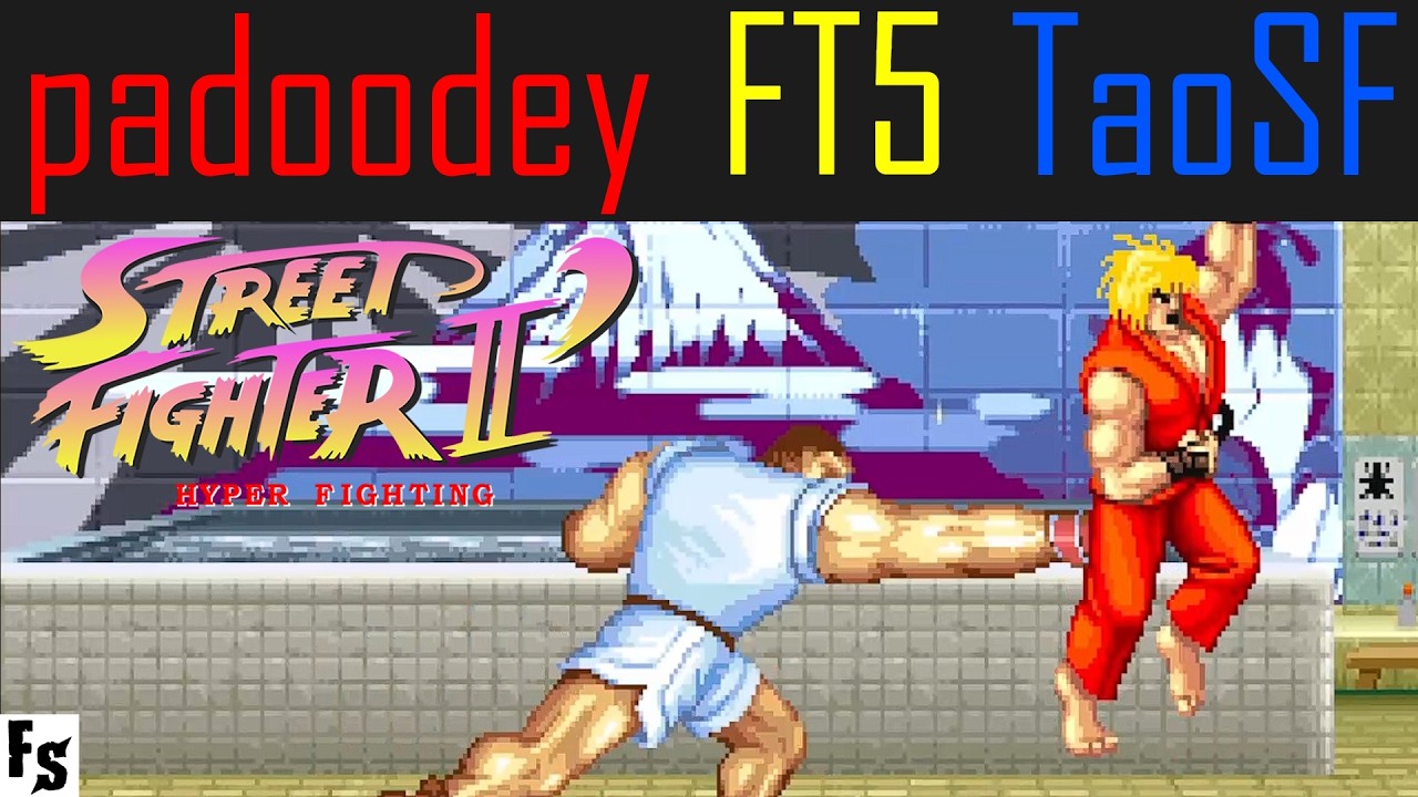 Street Fighter II' - Hyper Fighting - padoodey [Boxer] vs TaoSF