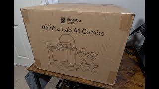 Bambu Lab A1 Combo Unboxing and Review