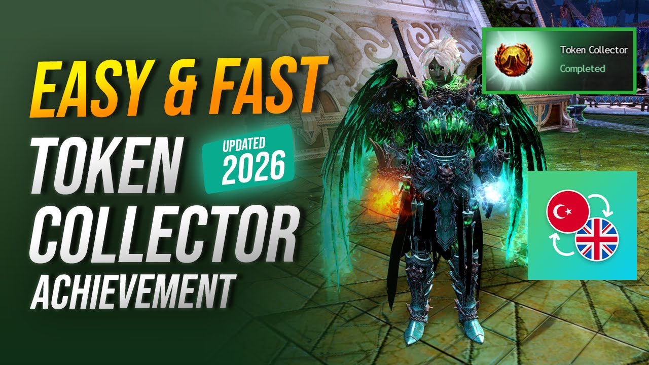 Token Collector Achievement – Easiest & Fastest Method in 2026 (Blish HUD Guide) ENG / TR 
