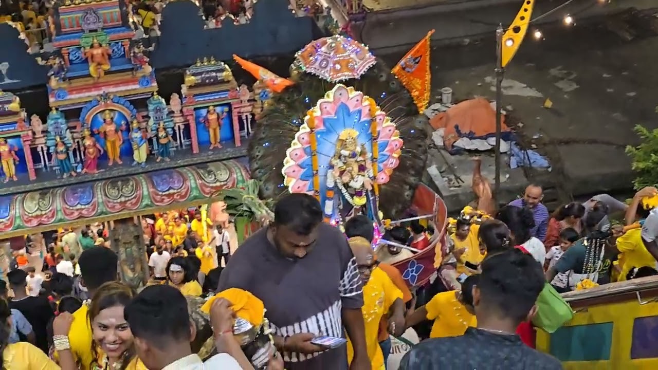 Thaipusam festival  batu caves  2025