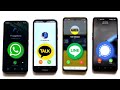 Whatsapp VS Kakaotalk VS Line VS Signal incoming calls