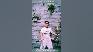 côn xốp eva 8 cạnh #cônnhịkhúc