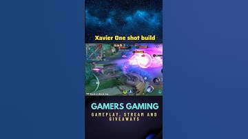 Xavier One shot build 💀 #xavierml