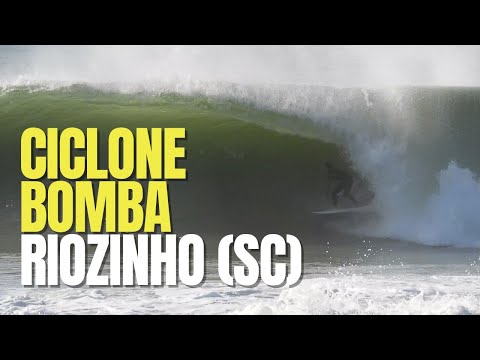 Ciclone Bomba no Riozinho – Florianópolis (SC)  #CicloneBomba #Campcehe #Florianopolis