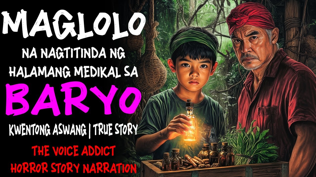 MAGLOLO NA NAGTITINDA NG HALAMANG MEDIKAL SA BARYO | Kwentong Aswang