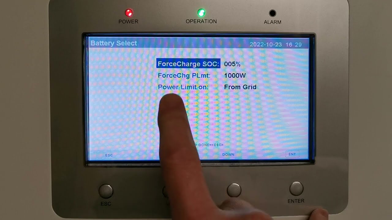 Configuring your battery cut off level