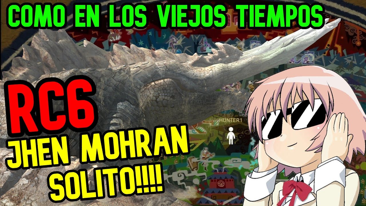 cómo vencer a jhen mohran solo monster hunter portable 3rd - YouTube
