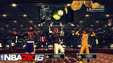 NBA 2K16 Stage - OMG WE WON THE JACKPOT!!!!!!!!..SO MUCH VC!!!!!.......yeet