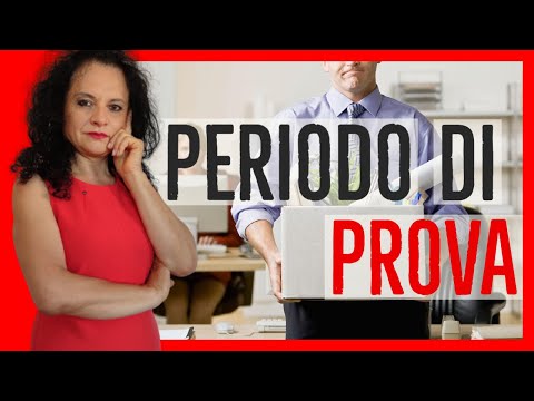 Video: Come Licenziare Dopo Un Periodo Di Prova