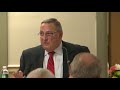Gov. LePage at town hall meeting in Bridgton