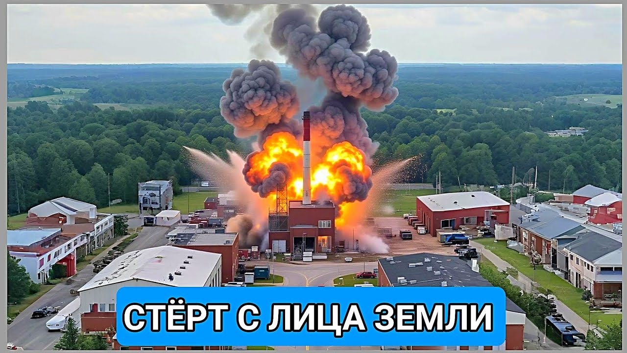 Военный завод, взорвавшийся в США, производил заряды и мины для ВСУ.