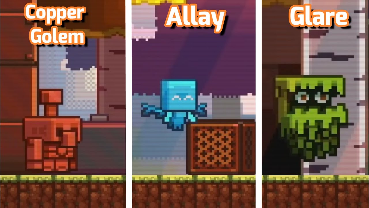 Minecraft Live 2021 Mobs Vote: Copper Golem, Allay, And The Glare