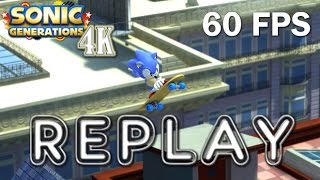 REPLAY: Sonic Generations Part 23 - City Escape Challenges (Classic Sonic) [4K, 60FPS]