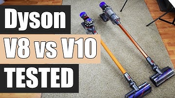 Dyson V8 против Dyson V10 - подробные тесты и сравнение