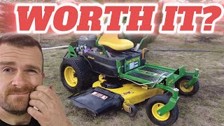 I Saved $150 in 10 Minutes: John Deere Zero Turn Maintenance