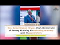 Listen to Speech by New Administrator of the Ruweng Administrative Area