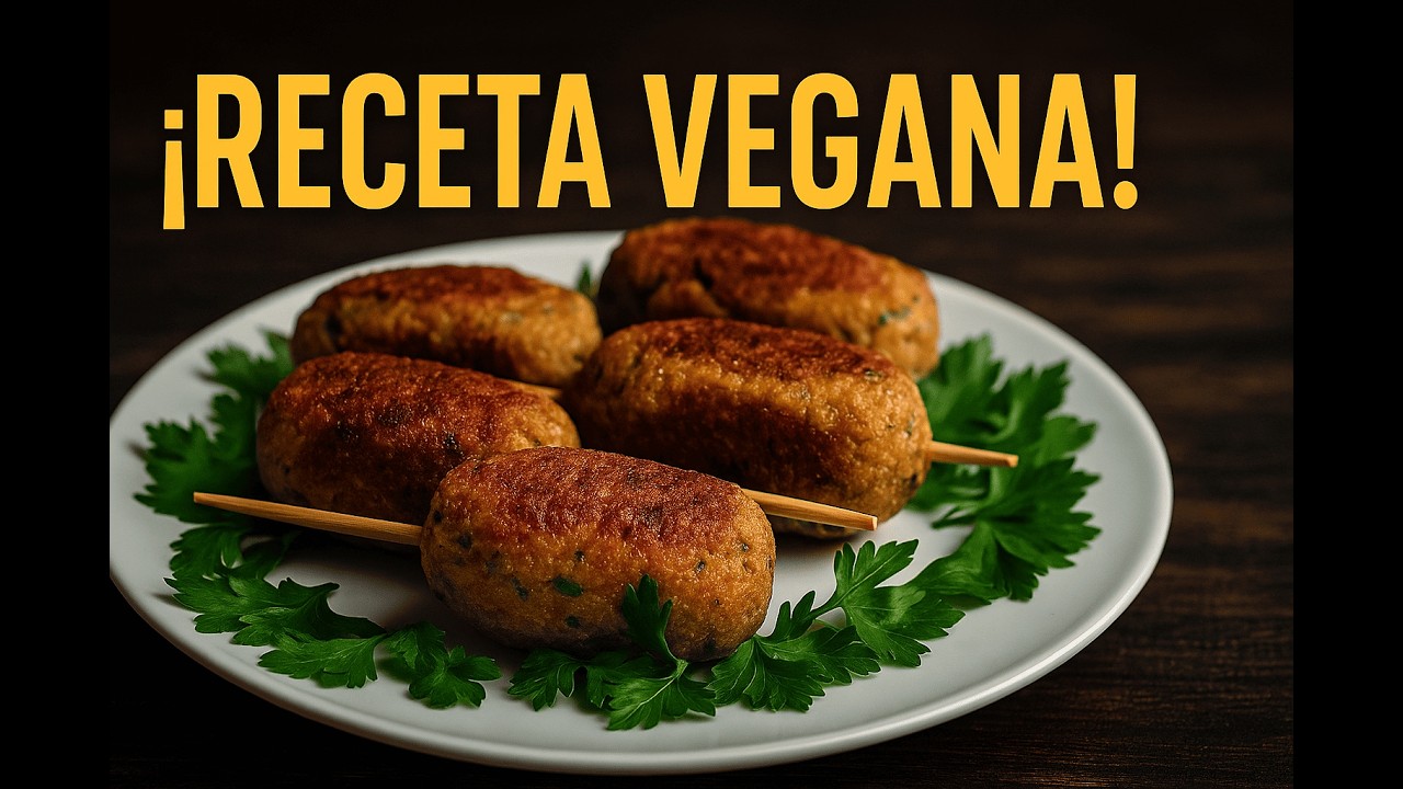 👉 PINCHOS de CARNE VEGANA que NO vas a creer 🤯