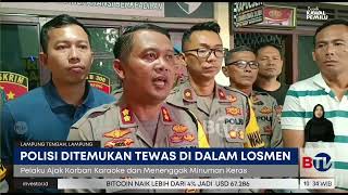 Seorang Polisi Ditemukan Tewas Dalam Losmen di Lampung Tengah