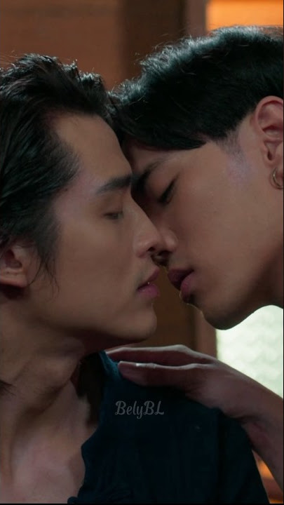 cute boys-kiss between this two friends #BL #seriesbl #thaibl #HouseOfStars