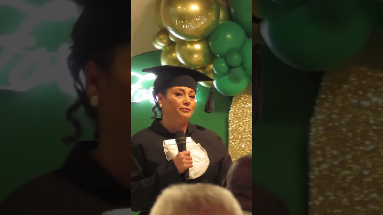 vídeo para recordação, diploma em enfermagem. (joaofsfilm)