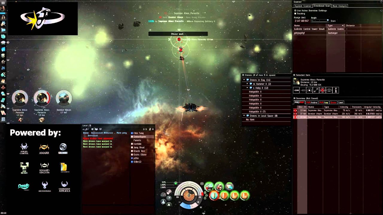 Eve Online- 0.0 Carebear series #7- Attack of the Drones