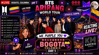 🔴🚨🐨🐹😸🐿️🐥🐯🐰 LIVE BTS DAY 1 💜 ARIRANG WORLD TOUR | BOGOTÁ 🇨🇴 ARMY STREAM — KDLTS🦄🐳​ @BTS