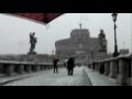 Castel Sant&#39;Angelo in the snow on Feb. 3 2012—amazing!