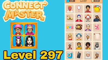 Connect master match puzzle level 297 solution walkthrough 