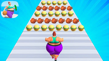 Fat 2 Fit Gameplay All Levels iOS,Android Mobile Walkthrough Update Game New Mix Level F2FGPALIOA