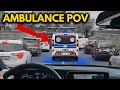 Pov ambulance team vs polish traffic