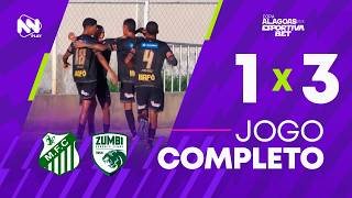 MIGUELENSE 1 X 3 ZUMBI - 08/03/26 | COPA ALAGOAS 2026 | #LIVE