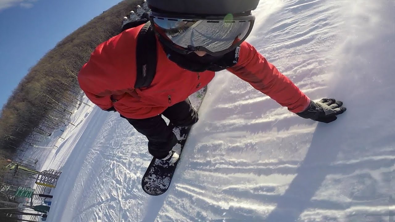 Snowboarding at Wintergreen Resort, VA GoPro MikeTandConnorC YouTube