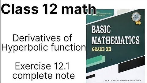 Derivatives – Class 12 Maths | Board Oriented 📚 Important question for NEB Basic mathematics| 