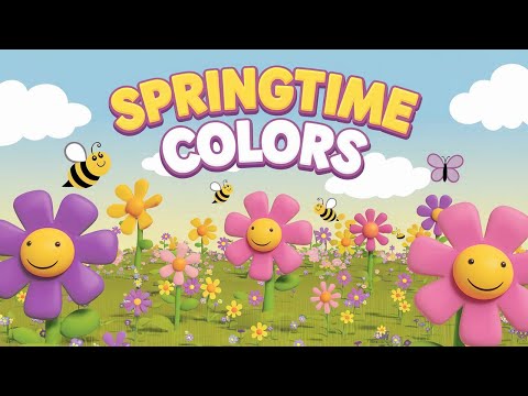 Spring is Here! Learn Colors & Nature with This Fun Song