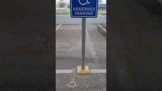 Midget parking. Dwarf. Handicap. What?!