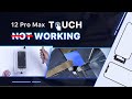 Fix iphone 12 pro max touch screen not working by installing a tagon touch screen digitizer