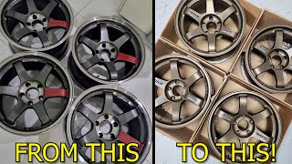 Restoring A Set of TE37's!