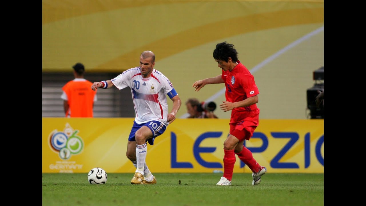 Zidane vs South Korea (2006 FIFA World Cup Group Stage 2R)