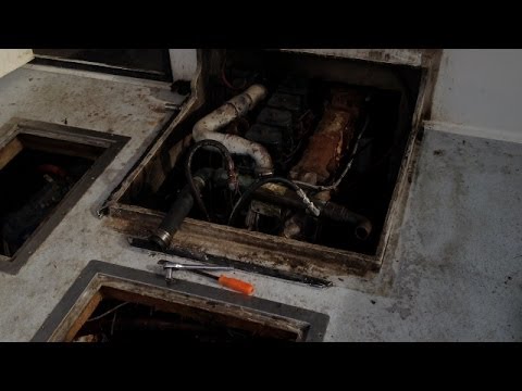 Lobster Boat Restoration & Repower....Episode: Out with the Old !
