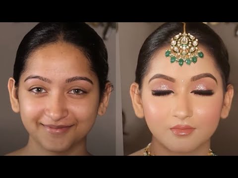 How To Do Glossy Bridal Makeup By