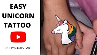 Unicorn Tattoo Photographic Prints for Sale  Redbubble