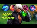 GUSION 100% TRUE DAMAGE BUILD REVEAL 2025!!💀(must abuse this build🔥)|MOBILE LEGENDS