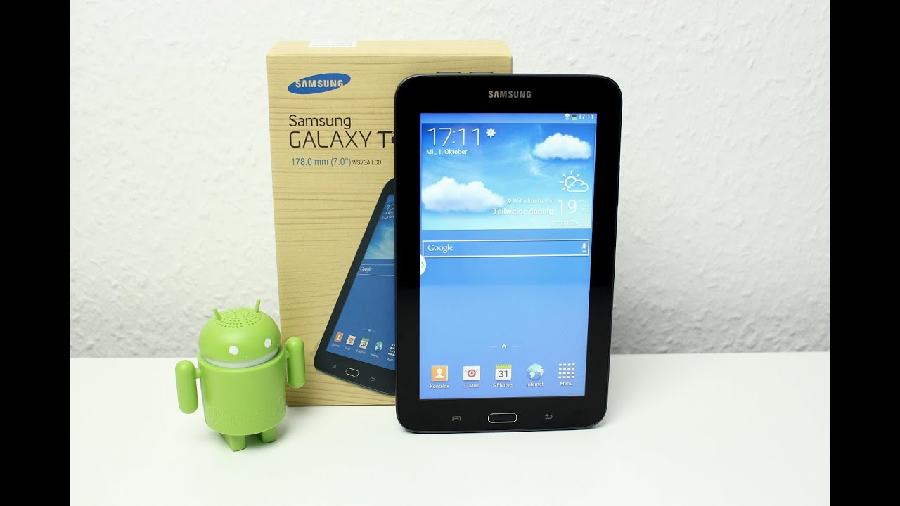 Samsung Galaxy Tab 3 Lite 7.0 ausgepackt und erster Eindruck (Deutsch) | InstantMobile - YouTube