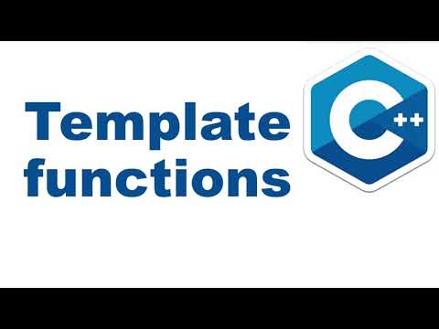 C++ CPP Function Template
