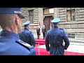 Sarajevo, 14.4.2026. Ceremonija dočeka prilikom zvanične posjete BiH predsjednika R. Austrije