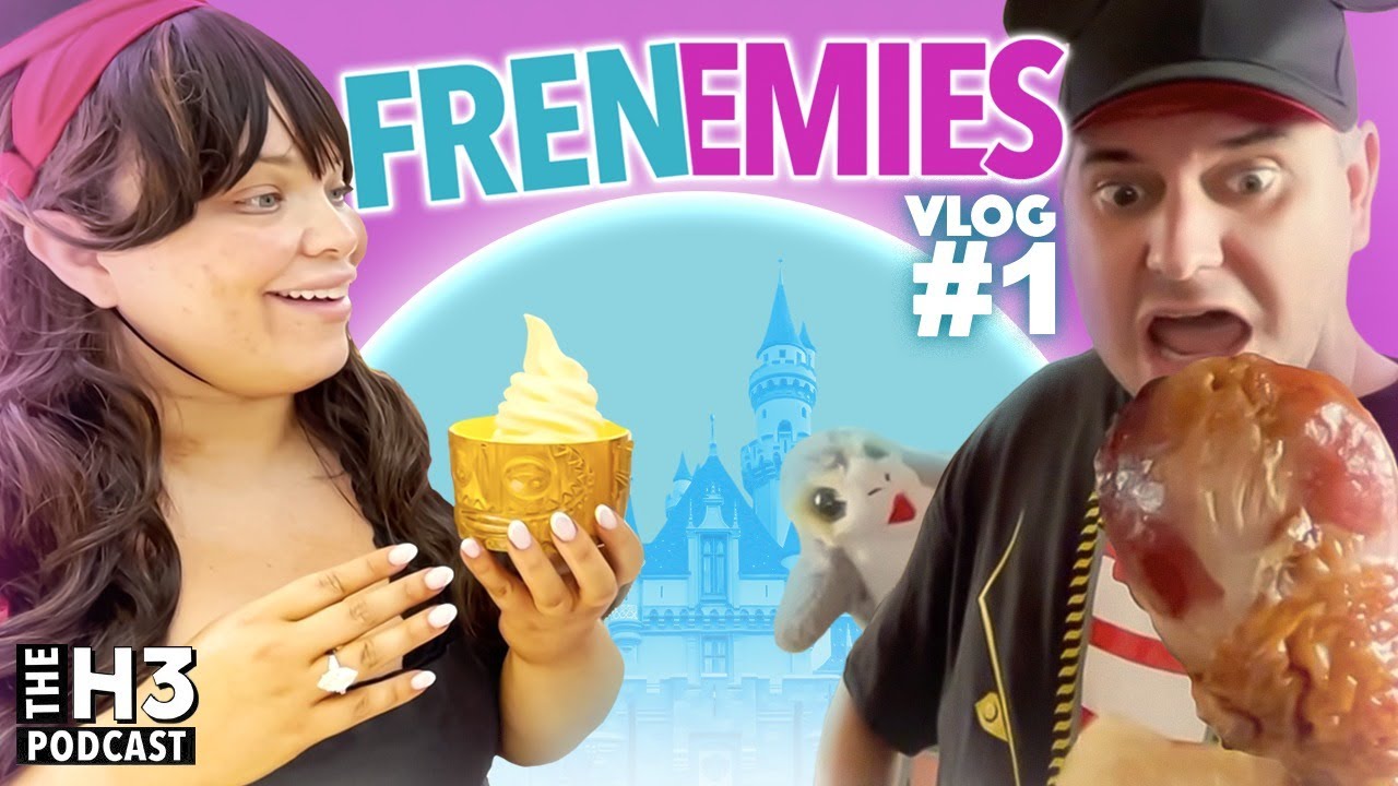 Trisha & Ethan Go To Disneyland For Her Birthday - Frenemies Vlog #1