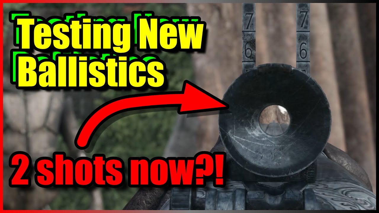 Testing New Weapons Ballistics in Hunt Showdown 1896 - YouTube