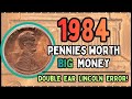 1984 Penny Value Doubled Die Obverse Error