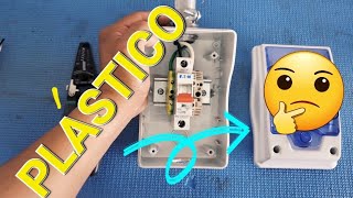 How to connect a DIN rail load center. Load center installation.